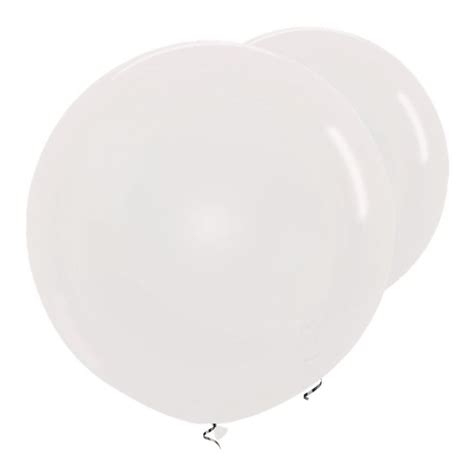 Crystal Clear Giant Balloons 36 Latex 2pk Party Delights