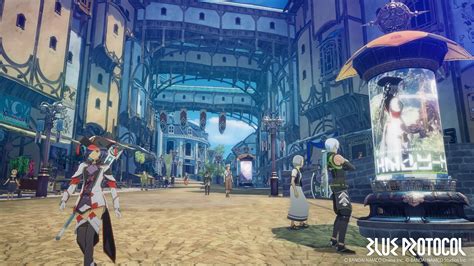 Blue Protocol Premières Images Et Une Alpha Pour Laction Rpg