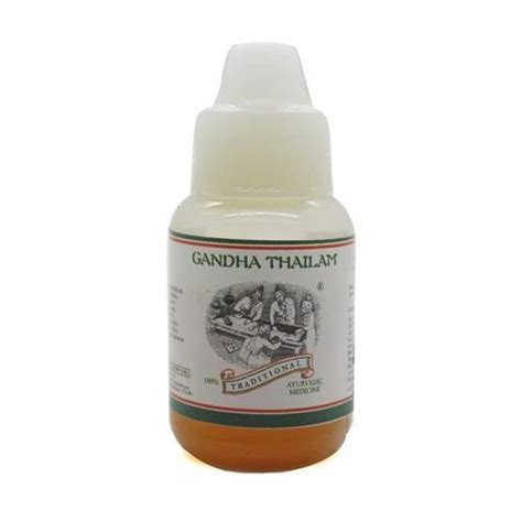 Kairali Gandha Thailam 10 Ml Gandha Thailam Syrup Gandha Thailam