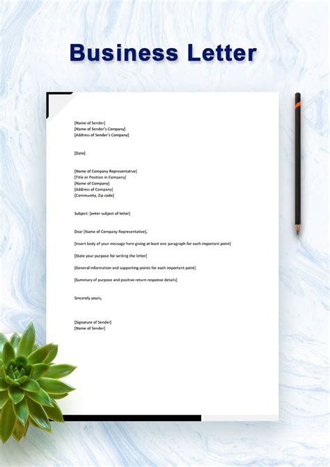 Word Of Formal Business Letterdocx Wps Free Templates