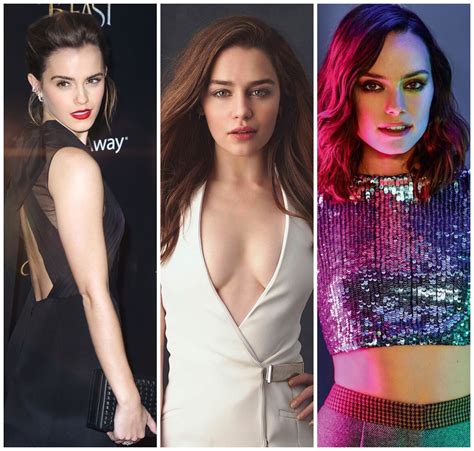 Emma Watson Emilia Clarke Daisy Ridley Which Brit Are You Going Ass