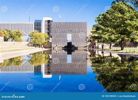 Oklahoma City National Memorial in Oklahoma City, OK. Editorial Stock ...