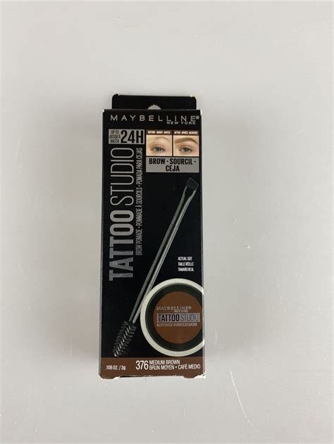 Maybelline Tattoo Studio Brow Pomade Medium Brown For Sale Online