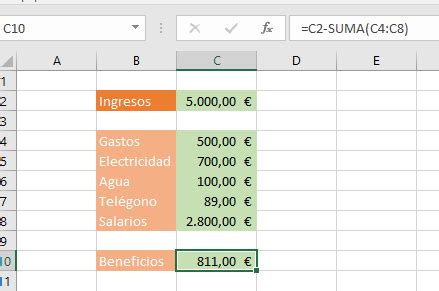 F Rmula De Excel Para Restar C Mo Utilizar La Funci N De Resta