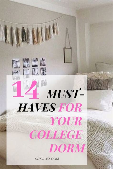 24 Must Haves Every Girl Needs For Their College Dorm Dorm Room Items College Dorm Essentials