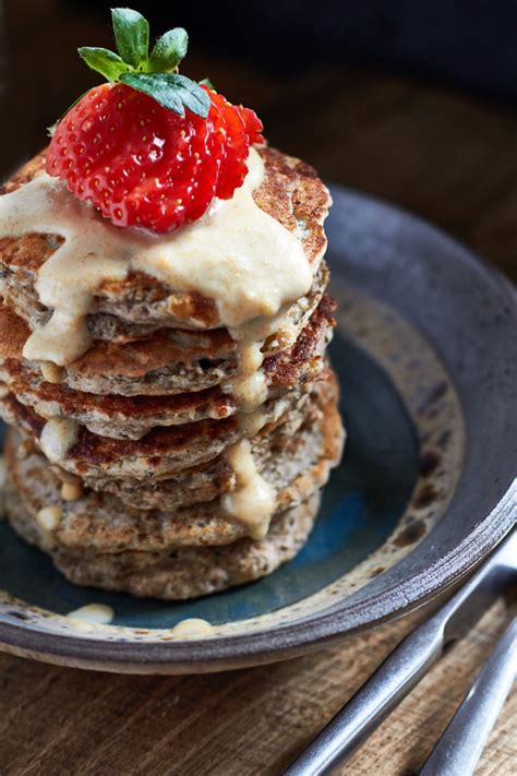 Pancakes de trigo sarraceno y chía receta de pancakes sin gluten