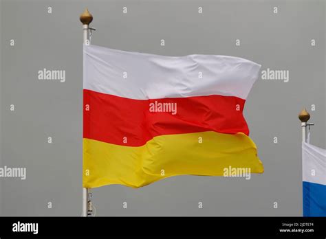 The Flag Of South Ossetia Seen In The Gallery Of Flags Of The