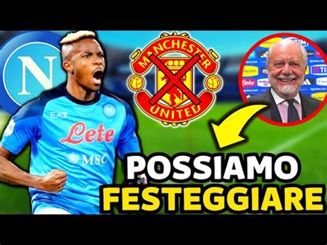 Ultimo Minuto Grandi Novità da OSIMHEN possiamo FESTEGGIARE