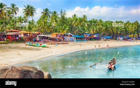 India, Goa, Palolem beach Stock Photo - Alamy