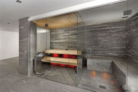 KÜNG AG Saunabau Wädenswil Switzerland Glasfront Badezimmer mit