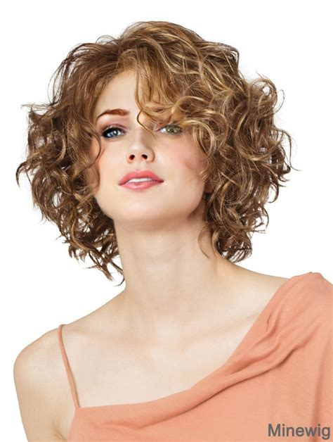 Lace Front Curly 11 Blonde Bob Cut Wigs