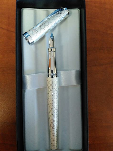 Cross Sauvage Ivory Forever Pearl Fountain Pen M Nib Ebay