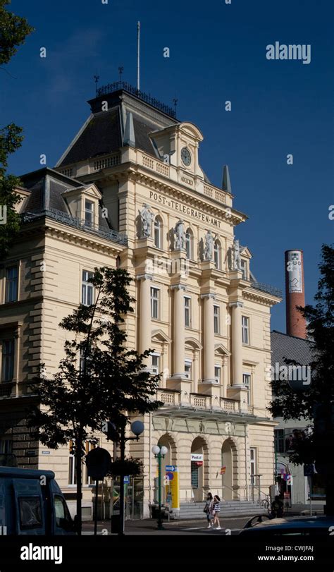 The Post Office From The Imperial Times Of Austria In The Town Of Bad Ischl Were Emperor Franz