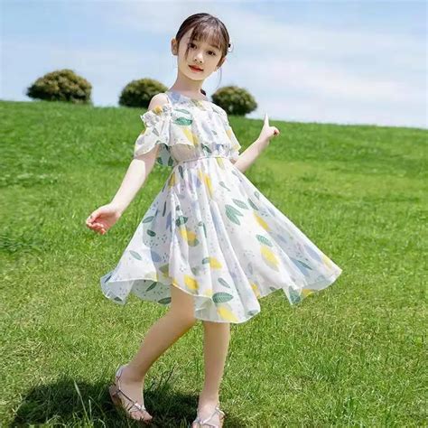 M Dchen B Hmen Kleid Sommer Kinder Strand Kleid F R M Dchen Prinzessin