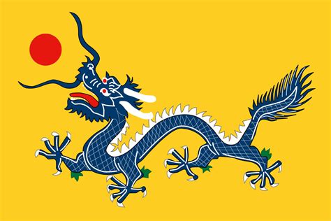 Flag Of The Qing Dynasty Hd Wallpapers