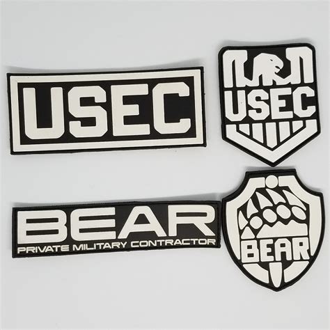 ПВХ патчи USEC и BEAR