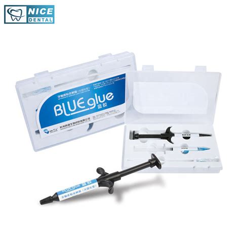 Dental Orthodontic Adhesive Light Cure Bonding System Blue Glue Type I