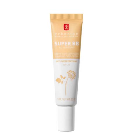 Erborian Super BB Au Ginseng 15 Ml Teinte Nude