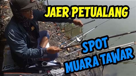 Mancing Mania I Spot Muara Tawar I Jaer Petualang Youtube