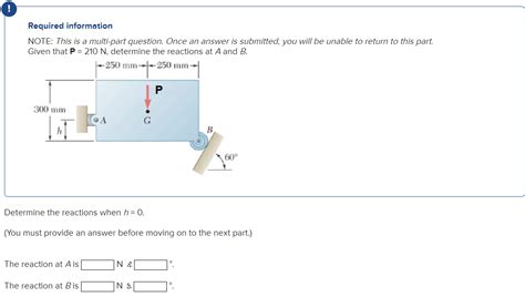 Solved Required Information NOTE This Is A Multi Part Chegg