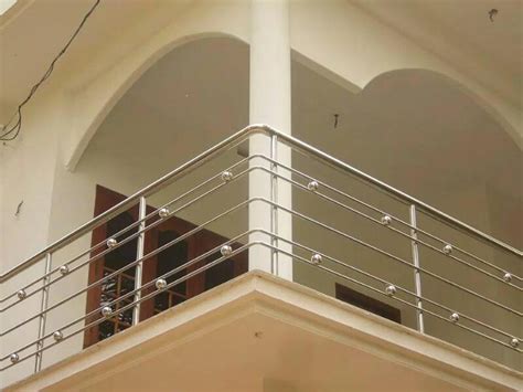 Modern Stainless Steel Balcony Grill For Home At Rs 700 Sq Ft In