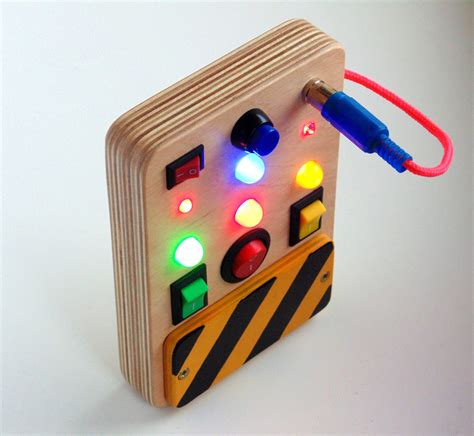 LED Light Busy Board for Baby Personalized Activity Board - Etsy