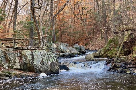 Image: Hacklebarney State Park, NJ - Black River waterfalls