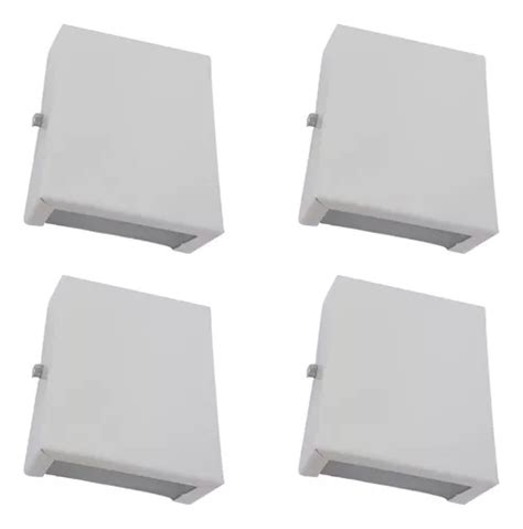 Lámpara de pared Luminárias Navarro Kit 4 arandela 2 focos externa