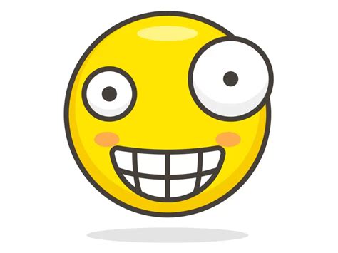 Crazy Face Emoji Icon Png Vector In Svg Pdf Ai Cdr Format