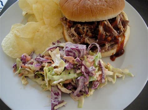 The Scarf And Stripe Southern Pulled Pork Sandwich With Coleslaw