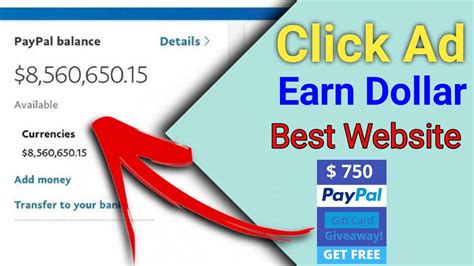 Ad Click Earn Money Earn Money By Watching Ads Make Money Online