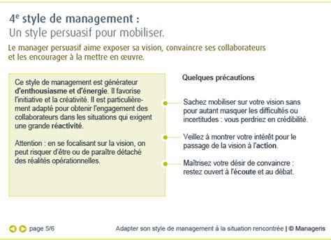 Le Leadership Adaptatif Condition De Performance Durable Synth Se