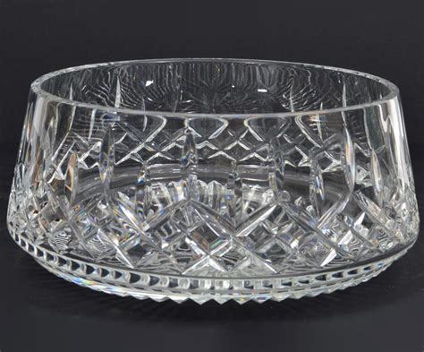 Sold at Auction: Waterford Crystal Large Lismore Salad Bowl