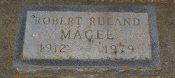 Robert Ruland Magee M Morial Find A Grave