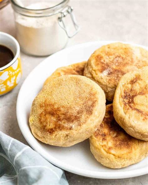 Vegan English Muffins My Plantiful Cooking