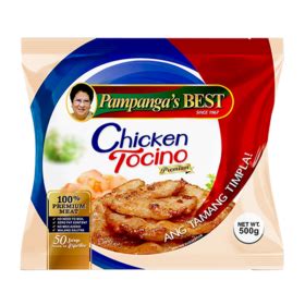 PampangaS Best Chicken Tocino Boneless 500g Metro Tagaytay Supermarket