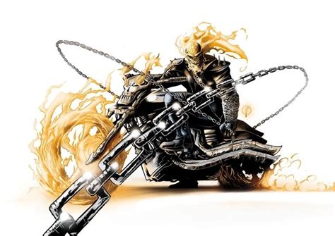 How To Draw The Ghost Rider Step By Step Ghost Rider Marvel Ghost