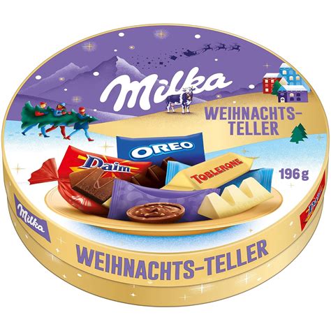 Milka Friends Weihnachts Teller X G I Weihnachtsschokolade Mix