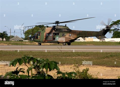 Porto Seguro Bahia Brazil June 21 2011 Eurocopter AS532 Cougar