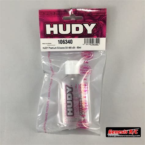 Hudy 106340 HUDY ULTIMATE SILICONE OIL 400 CSt 50ML Genesis RC