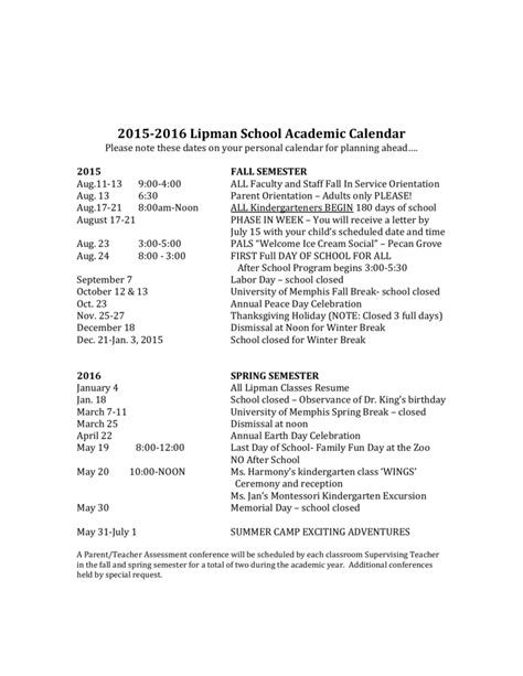 Memphis Academic Calendar - LAUSD Academic Calendar Explained