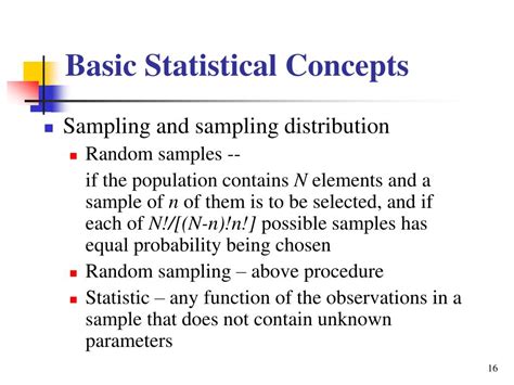 Ppt Some Basic Statistical Concepts Powerpoint Presentation Free