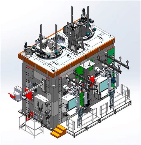 Isometric South West Corner View Of The Ariel Hot Cell 1 Detail Design