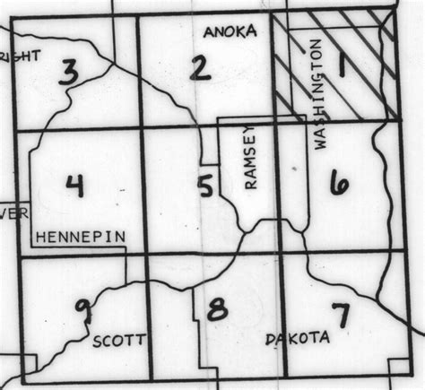 Historic Hennepin County Map