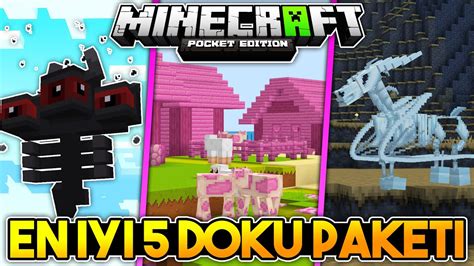 Minecraft PE Bedrock Edition En İyi 5 Kaynak Paketi Doku Paketi