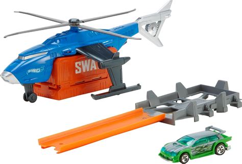 Hot Wheels Swat Helicopter Vehicle Toys And Games
