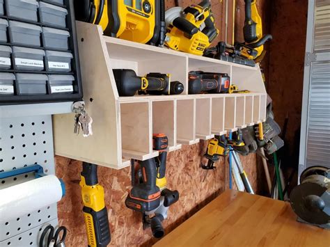 Diy Drill Storage Cabinet Kreg Tool 43 Off