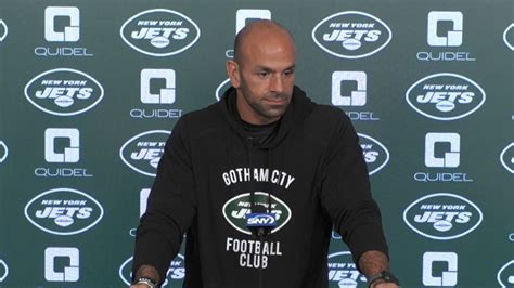 Robert Saleh Press Conference 1021 Week 7