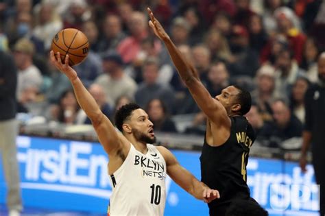 Photo Brooklyn Nets Vs Cleveland Cavaliers In Cleveland