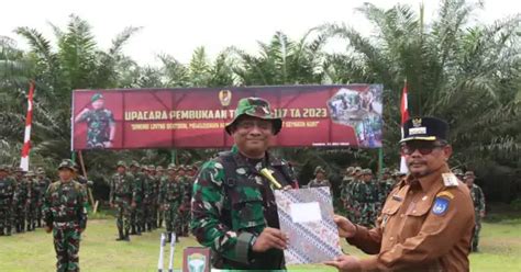 Pj Walikota Langsa TMMD Ke 117 Kodim 0104 Atim Bermartabat Dan Manfaat